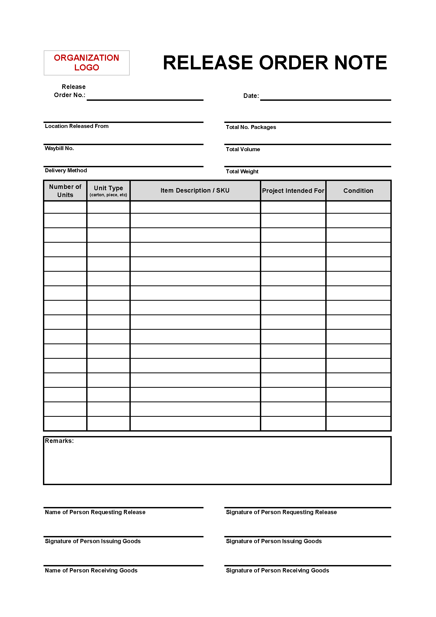 Warehousing Documentation Logistics Operational Guide